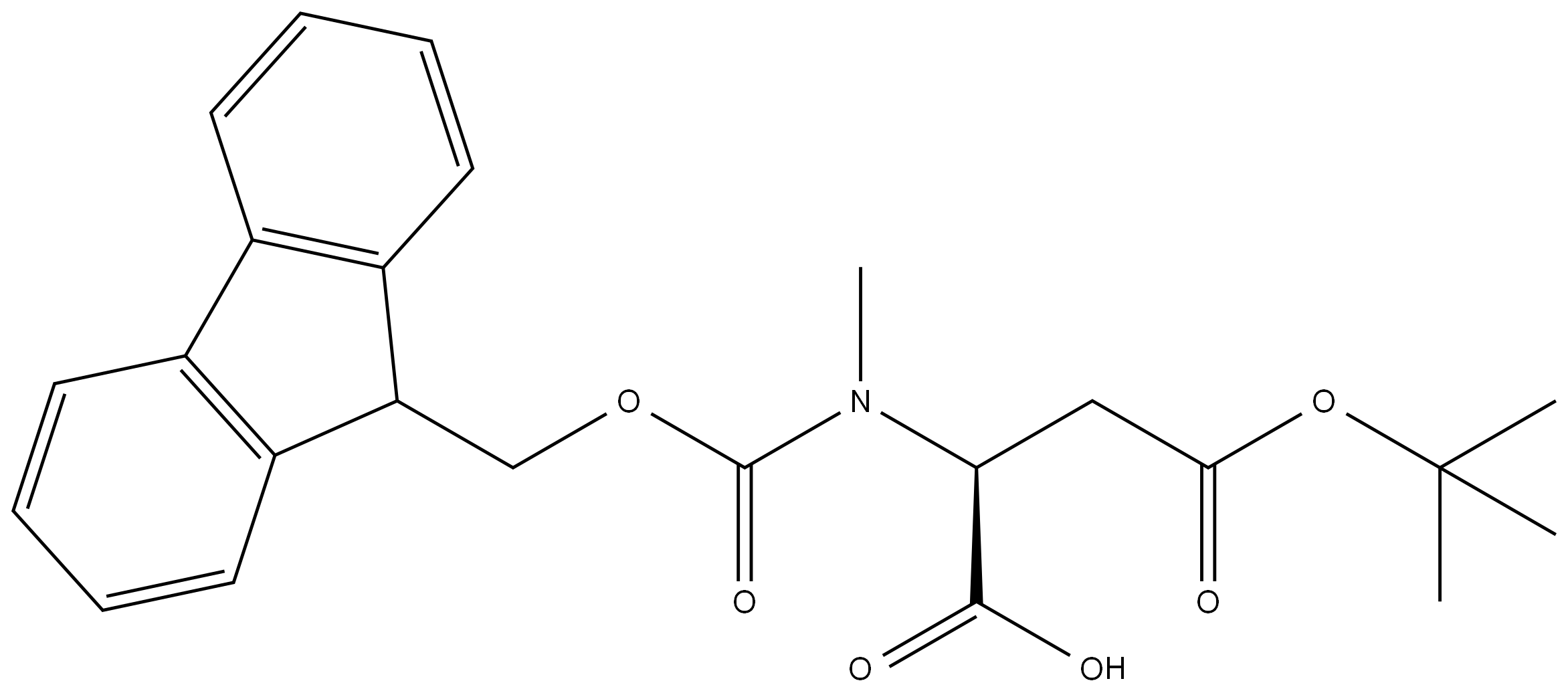 FMOC-N-甲基-L-天冬氨酸 4-叔丁酯