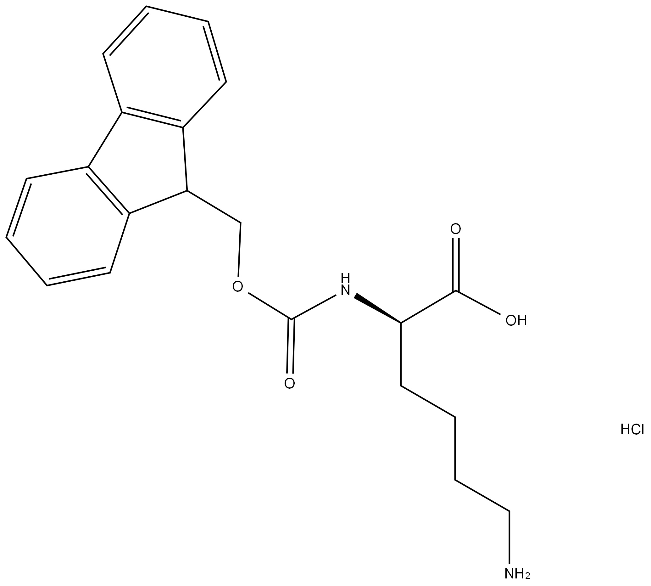 Fmoc-D-賴(lài)氨酸鹽酸鹽