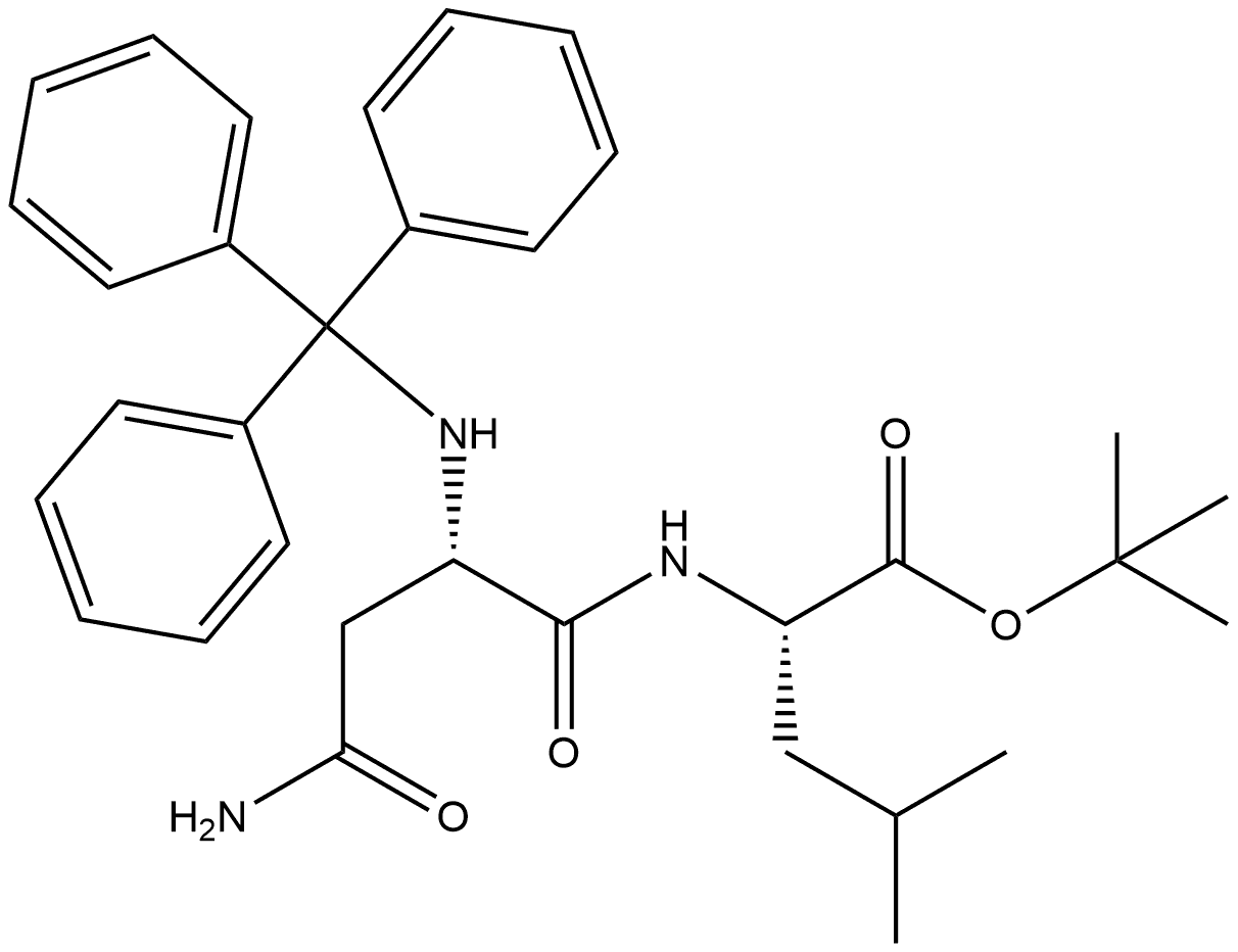 叔丁基 N4-三苯甲基-L-天冬酰胺基-L-亮氨酸酯