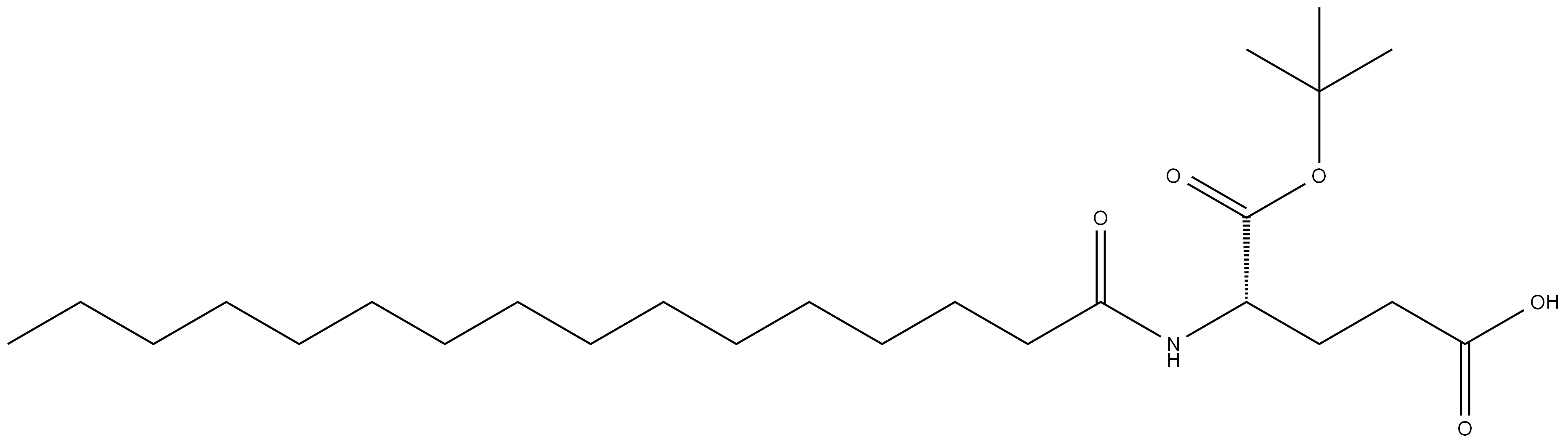 N-十六?；?L-谷氨酸 Α-叔丁酯